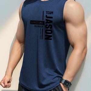 TEMU TEAM JASON 스탠다드 사이즈 남성용 조끼