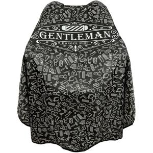 TEMU 살롱 품질 프린트 헤어 클로스, 버튼 스타일리스트 대형 미용사 망토, 살론 전문가용 헤어드레싱 앞치마