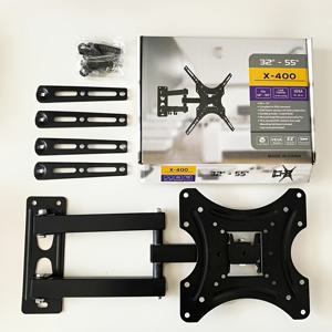 TEMU 중량 철 TV 벽걸이, 조절 가능한 및 확장 가능한 스윌 스탠드, 32-55인치 LED LCD 곡선 스크린과 호환 가능, 홈 시어터 및 녹화 장치 브래킷