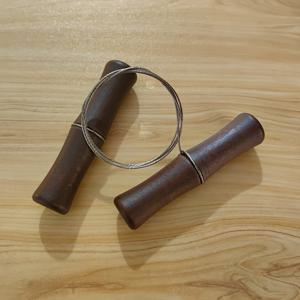 TEMU 프로페셔널 고품질 도자기 도구 세트 - 진홍색 나무 손잡이, 클레이 커터, 클레이 조각 분할기, 라인 커터, 두꺼운 강철 와이어 클레이 커팅 라인