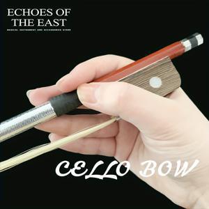 TEMU 합리적인 가격의 첼로 활 - 부드럽고 신뢰할 수 있는 몽골 말털, 일상 연습에 완벽