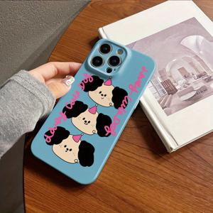 TEMU 귀여운 만화 폰 커버, 빈티지 영화를 모티브로 한 디자인을 특징으로 합니다. 카메라를 보호하기 위해 완전한 보호를 제공하며, 카메라를 보호하기 위해 상단을 높여줍니다. Iphone 모델 16/15/14/13/12/11/7/8/6, Plus/Pro/Pro Max 버전, X/XS/XR/XS Max, 밝고 현실적인 프린트를 지원합니다.