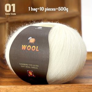 TEMU 핸드 니팅용 캐시미어 고급 양모 털실, 따뜻한 스웨터, 스카프, 모자, 무릎 보호대, 장갑, 양모 바지, 담요, 공예 등을 제작하기에 적합합니다. 각 팩에는 10볼 들어 있으며 총 500G이며, 양모 98%와 앤틱필링 섬유 2%로 구성되어 있습니다.|볼캡|뜨개실