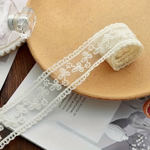 TEMU 1롤 5야드 레이스, 네트 자수 트림, 재봉용 테두리 장식 > 의류, 칼라 및 소매 연장, 속옷, 웨딩 드레스, 스커트, 홈 패브릭, 헤어 액세서리, 커튼, 공예품 및 다양한 가정용 의류 액세서리에 적합