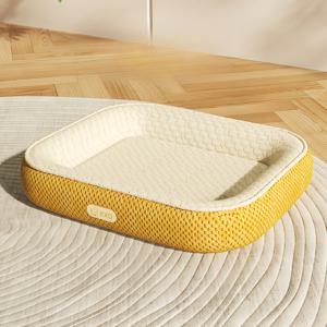 TEMU 반려동물을 위한 여름철 쿨링 매트. 편안하고 두껍고 부드러운 디자인으로, 탈부착이 용이하고 세척이 간편합니다. 스타일로, 내구성이 뛰어나며 대형, 중형, 소형견 및 고양이에게 적합합니다.