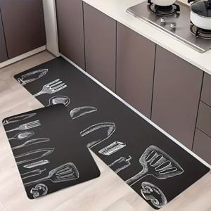 TEMU 1개 긴 매트, 복도/침실/주방/욕실 다용도 매트