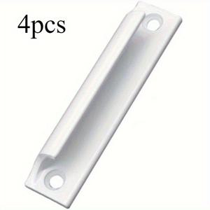 TEMU 알루미늄 합금 도어 핸들 4개 세트, 발코니 문과 창문용 푸시-풀 노브, 가구 추가 장식|방문손잡이