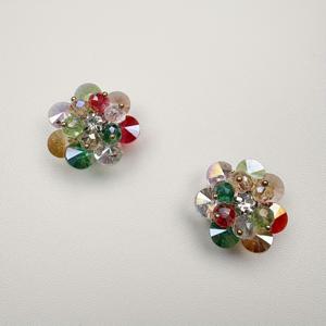 TEMU 2개 세트 패셔너블 플로럴 버튼; 남녀 셔츠용 우아하고 섬세한 장식 버튼, 바늘과 실 없이 3초 만에 착용 가능, 정장 및 일상복, 파티용. 휴일 선물