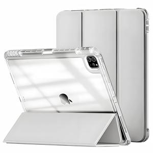 TEMU TM YKL 케이스 (아이패드 9.7, 10.2, 10.9, 11.0, 에어, 그리고 5세대부터 10세대 프로 모델용, 2017-2025년 모델) - 아크릴 백, 부드러운 모서리, 섬세한 촉감, 종합적인 보호, 자동 잠금/깨우기 기능|케이스|태블릿