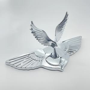TEMU 3D 비행 독수리 금속 자동차 엠블럼 - 아연 합금 엔진 후드 장식, 펼친 날개와 날카로운 눈의 내구성 있는 새 로고 조각품 - 차량 외관을 위한 스타일리시한 자동차 액세서리로 미적 감각과 브랜드 인지도 향상