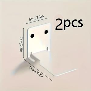 TEMU 2-4개 세트 모던 금속 벽걸이 책장 - 무게감 있는 책 정리대, 교사용, 도서관, 거실, 침실, 사무실 등에 적합한 공간 절약형 인비저블 북쉘프, 휴가 선물 및 집들이 선물 추천