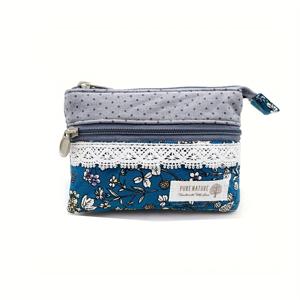 TEMU 여성을 위한 빈티지 동전 지갑, 9개의 꽃이 특징이며, 가벼운 소형 지퍼형 동전 가방, 수제 직조 꽃무늬 자수 디자인, 립스틱, 동전 및 카드 보관에 적합