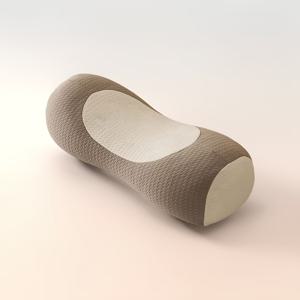 TEMU 밀 베개 | 경추 보호, 수면 도움, 부드러운 피부 친화적, 접히지 않는, 입체적 지지 기능이 있는 1인용 베개