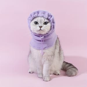 TEMU 소형 고양이와 강아지를 위한 신축성 있는 펫 모자, 할로윈과 크리스마스 선물로 완벽