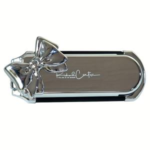 TEMU 휴대용 에어 쿠션 접이식 빗 (미러 포함) - 듀얼 사용 헤어 브러쉬 & 마사지 도구, 야외 및 가정용으로 적합한 휴대용 디자인, ABS 플라스틱 손잡이