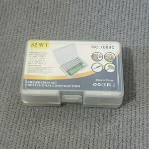 TEMU 1 세트 - 32 in 1 컴팩트 정밀 드라이버 키트 - 미니 마그네틱 십자 및 일자 드라이버, 내구성 좋은 플라스틱 핸들, 가구, 휴대폰, 컴퓨터, 카메라 및 기타 작은 수리 작업에 적합, 드라이버 세트