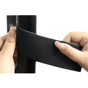 TEMU 1롤 블랙 미끄럼방지 접착 테이프 - 핸들바, 도어노브, 스티어링 휠, 공구 핸들용 - 내구성 강한 접착제, 도구 불필요 (1롤)
