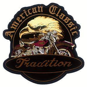 TEMU 30x30cm 다리미 부착/바느질식 독수리 & 패치 - 청바지, 재킷, 코트에 적합한 고강도 패브릭 DIY 아플리케 - 클래식 전통 엠블럼