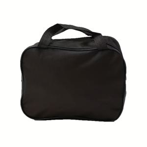 TEMU 다용도 옥스포드 천 수납 가방 - 토트백, 블랙 방수 지퍼 공구 정리함, 야외 캠핑 요리 가방, 싱글 및 더블 실린더 차량용 에어 펌프 수납 가방, 차량용 에어 펌프 휴대용 가방, 차량용 에어 펌프 공구 키트|캐디백