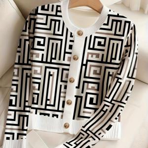 TEMU 봄을 위한 세련된 여성용 긴팔 티셔츠