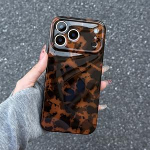 TEMU 폰케이스: 겨울 앰버 프린트 옴브레 보호 케이스, 아이폰 17 프로맥스/17 프로/17 에어/17/16/15/14 플러스/13/12/11 프로 맥스 호환, 그라데이션 충격 방지 커버 쉘