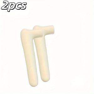 TEMU 2개 세트 충돌방지 도어 핸들 장갑, 정전기 방지 커버, 평면 사각형 도어 핸들용 보호 커버