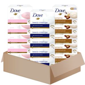 TEMU 도브비누 3종 15개 (화이트5+핑크5+시어버터5) 90g[TE134]