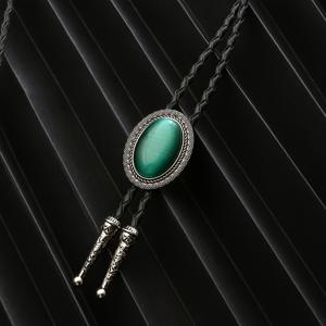 TEMU 웨스턴 패션 남녀공용 셔츠 넥타이 천연 마노 BOLOTIE 넥타이