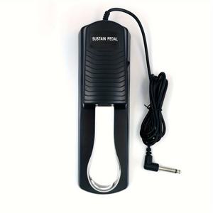 TEMU NALU 키보드 서스테인 페달, 극성 스위치 포함, 디지털 피아노/피아노 키보드/MIDI 키보드 신디사이저 악기 액세서리용