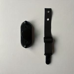 TEMU 조절 가능한 배낭 우산 홀더, 안전한 스트랩, 핸즈프리 우산 클립, 하이킹 및 야외 활동용, 대부분의 우산과 호환, ABS 재질, 1 세트