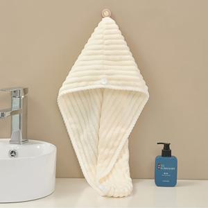 TEMU 캔디 바 드라이 헤어 캡 여성용 새 두껍고 흡수성이 좋은 빠른 건조 가정용 드라이 헤어 타월 샴푸 샤워 캡|샤워타올