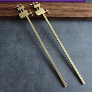 TEMU 2개 일본식 황동 목재 클램프 - 보드 위치 고정에 대한 정밀 평행 클램핑 압력, 목공 프로젝트에 이상적, 목공 클램프|전통 목공 도구|황동 구조, 목공 도구 및 액세서리