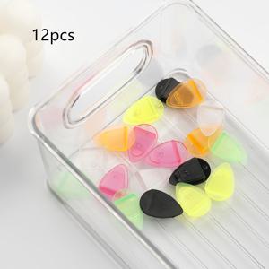 TEMU 24개/12개 컬러 미니 지폐 클립, 멜론 씨앗 모양 클립, 라벨 클립, DIY 파일 인덱스 분류 클립 북마크 클립, 사무 및 공부 용품