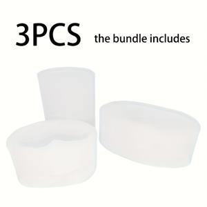 TEMU 3개 세트 북극곰 실리콘 몰드, DIY 클레이 곰, 아로마테라피, 캔들 및 장식 제작 도구