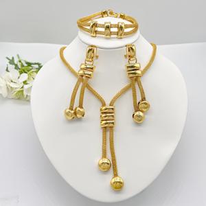 TEMU 3피스 주얼리 세트 (드롭 이어링, 목걸이, 팔찌 포함), , 파티, 결혼식에 적합, 신부 및 여성용으로 디자인