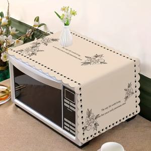 TEMU 가정용 범용 전자레인지 커버 먼지 방지 커버 35*98cm