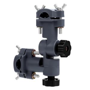 TEMU 조절 가능한 낚시 우산 액세서리 커넥터 - 내구성이 뛰어난 ABS 소재, 미스틱 블루 색상, 다기능 브래킷 커넥터, 낚시 장비