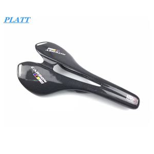 TEMU 리치 WCS 로고 스티커 쿠션 산악/로드 바이크 3K 광택 풀 카본 파이버 자전거 안장 부품|자전거