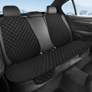 TEMU 3개입 차량용 시트 쿠션 [린넨 질감] 쿨링, 통기성, 편안함, 사계절용, 등받이 2개, 뒷좌석 긴 쿠션 1개, 범용 시트 쿠션, 세단, SUV, 트럭