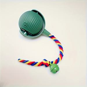 TEMU USB 충전식 고양이 장난감 볼. 자동 기능이 있으며, 내구성이 뛰어난 플라스틱 구조로 고양이를 위한 인터랙티브 엔터테인먼트를 제공합니다. 이 장난감 볼은 지루함을 완화하고, 고양이를 위한 지능형 자동 전동 장난감으로 역할합니다.