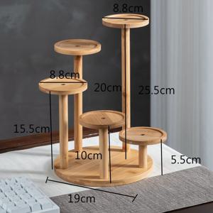 TEMU 다층 실내외 다육 식물 및 포토스 화분 랙, 거실, 발코니 및 정원용 현대적인 접이식 수납 선반, 다기능 나무 식물 진열대, 여러 화분을 담을 수 있는 높은 화분 랙|화분|화분받침대