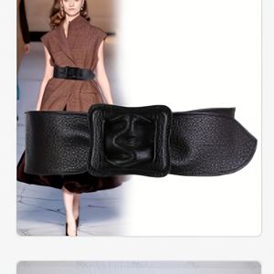 TEMU 빈티지 PU 리본 벨트