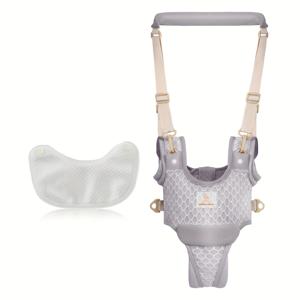 TEMU 1개 통기성 바구니형 유아 벨트, 베이비 조끼, 유아 캐리어, 핸드헬드 유아 보조기, 유아 워커 안전 벨트, 보조 벨트, 유아 걷기 훈련 도구, 여름 특별 유아 벨트