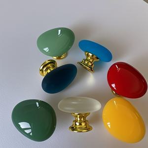 TEMU 12개 장식 상자 손잡이 - 금색 톤의 연마된 스테인레스 스틸, 보석, 서랍, 티포트 뚜껑, 선물 상자용으로 다양한 색상이 있는 내구성 있는 및 세련된 손잡이 액세서리, 보석 상자용 장식 손잡이, 보석 보관, 장식 손잡이, 골든톤 마감