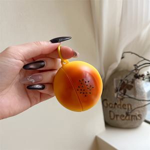 TEMU 재미있는 빵 모양 실리콘 케이스, 에어팟 1, 2, 3, 4, Pro, Pro2 보호용