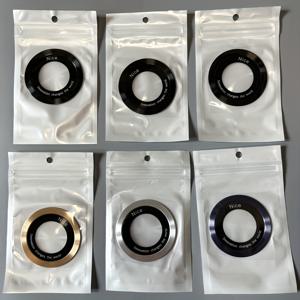 TEMU 6개 세트 자석 링 스티커 무선 충전용 휴대폰 홀더 액세서리, 금속 링 지지대 범용 폰 거치대