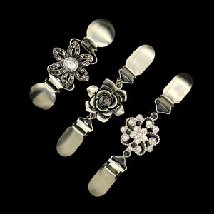 TEMU 3/6개 세트 빈티지 스웨터 클립, 드레스 숄 칼라 버클 스트랩, 바지와 치마용 허리 조임 클립, 패션 의류 액세서리, 옷걸이 고정핀