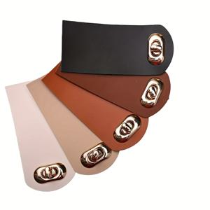 TEMU 인조 가죽으로 제작된 금색 버클 5세트. 크기는 5.5 x 12cm이며, 핀홀과 잠금 장치가 특징입니다. 이 수제 추가품은 가방 제작에 이상적이며, 공예 프로젝트, 핸드백 교체에 적합하며, 블랙과 같은 다양한 색상으로 제공됩니다.