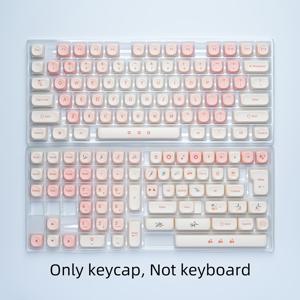 TEMU 체리 키캡, MOA 높이, PBT 소재, 승화 공정, 둥근 돔형, 6.25U 스페이스바 호환 가능, 61, 64, 68, 75, 81, 87, 98, 99, 100, 104, 108