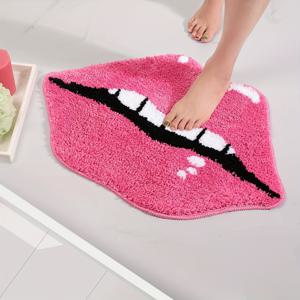 TEMU 귀여운 욕실 매트, 플러시 마이크로화이버 샤워 매트, 미끄럼 방지 흡수력 좋은 욕실 매트, 재미있는 동물 바닥 매트, 방, 침실, 주방용 귀여운 크리스마스 선물, 가을 할로윈 추수감사절 매트 (16 X 24)